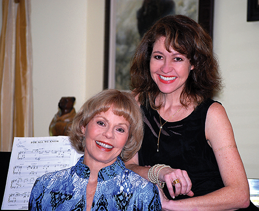 Toni Tennille with niece and book co-author Caroline Tennille St. Clair. 